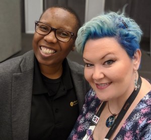 LaShana Lewis and Angela Tidwell